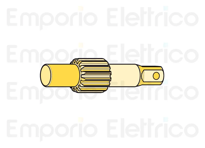 fadini ricambio albero dentato per aproli 280 batt 28082