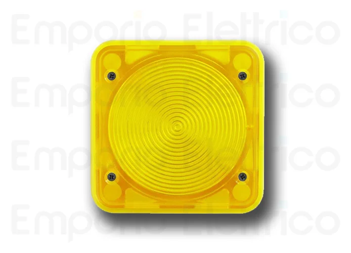 nologo lampeggiante a led 24V e 230V + cover giallo look-230 y