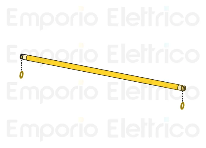 fadini ricambio tubo di mandata completo per aproli 380 lb 380130