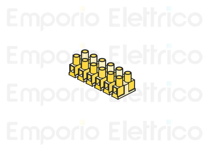 fadini ricambio morsettiera a 6 ingressi per dardo 430 43012