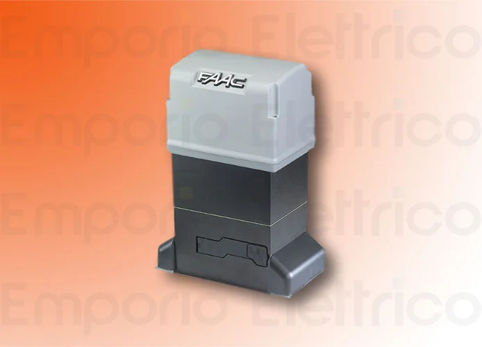 faac motoriduttore per cancelli scorrevoli 844 c 3ph 400v 109928