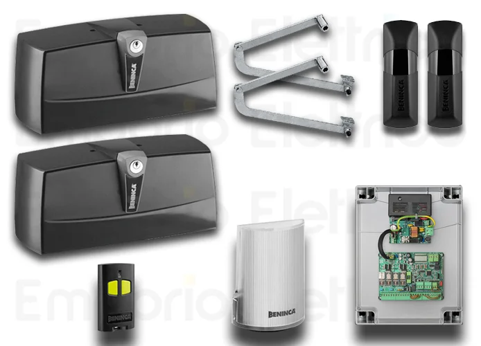 beninca kit automazione per cancelli a battente 230v kpre.b 959007257