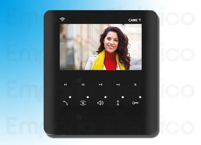 came bpt videocitofono vivavoce a parete plx v wifi bk 840ch-0240