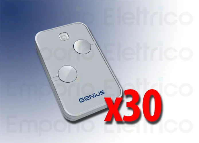 genius 30 X 2-channel remote control 868mhz kilo n tx2 jlc 787034 30 (ex code 6100332)