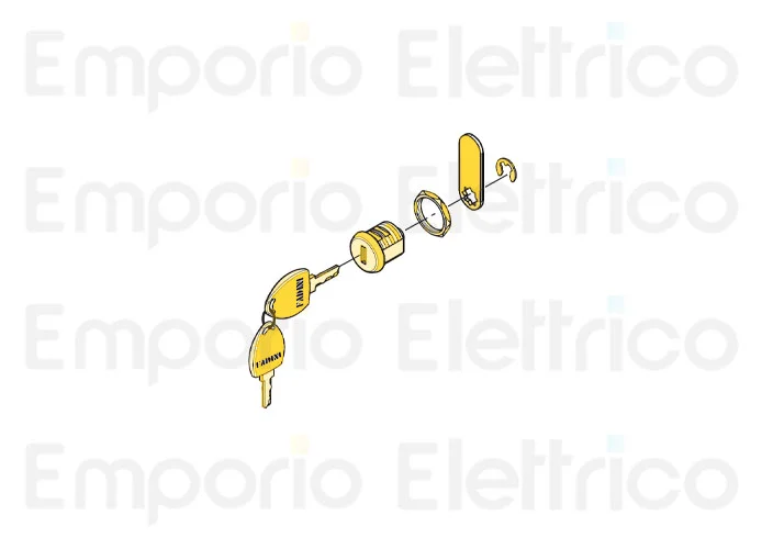 fadini ricambio serratura wa 7001 completa 624118