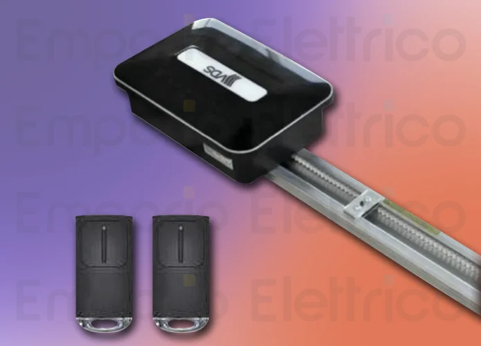 vds kit motore traino 24v victor23 800nw (7N+80W) con guida da 3,9mt victor23-800-1