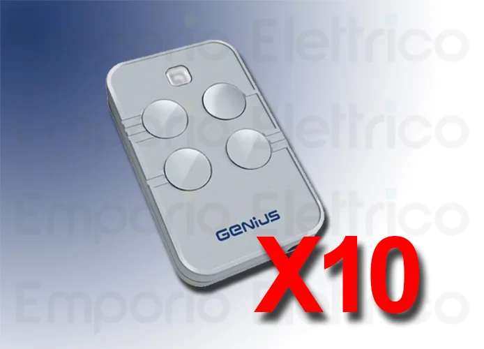 genius 10 telecomandI 4 canali 868mhz jlc kilo tx4 787035 (ex 6100333)