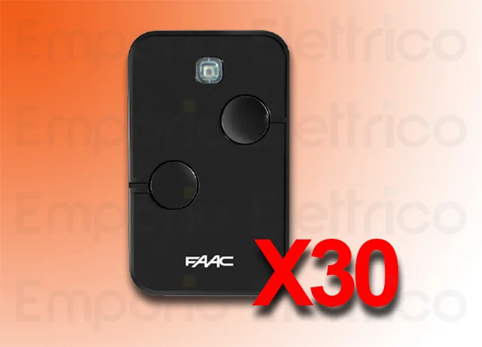 faac 30 trasmittenti 2 canali xto2 slh-sl-ds-rc 433mhz 787032 30 (ex code 787007)