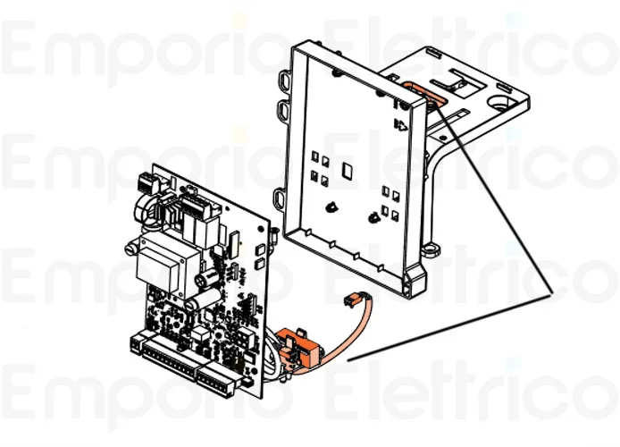 faac ricambio scheda encoder _ cavo encoder 63003532