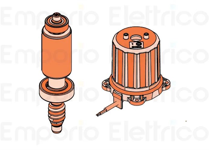 faac ricambio gruppo albero 741c rotore con magnete integrato 63003535