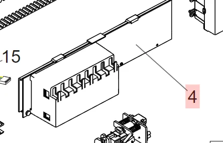 faac ricambio scheda elettronica e2sl 63003484
