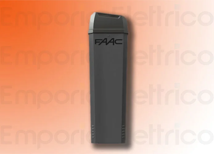 faac barriera automatica 24v b614 ral 7021 1046142