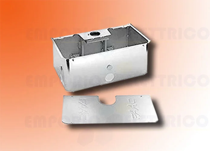 faac stainless steel foundation box (for motors s800h) 490113