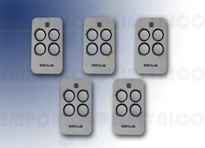 genius 5 4-channel remote controls 868mhz jlc kilo tx4 6100333