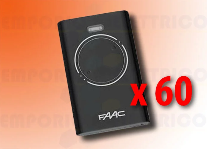 faac 60 x 2-channel remote controls xt2 868 slh lr 7870091