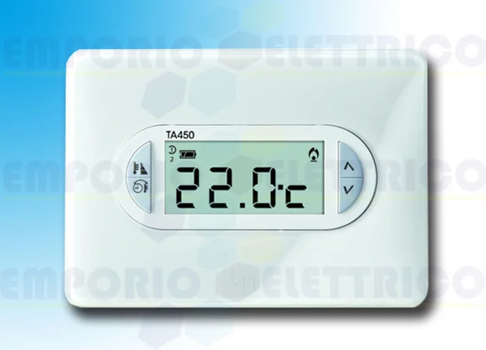 came white wall digital thermostat ta/450 69400020