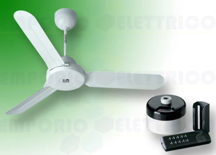 vortice white ceiling fan kit nordik design is 160/60" 61460 ev61460b