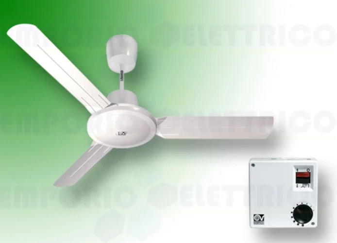 vortice white ceiling fan kit nordik evolution r 90/36" 61750 ev61750a