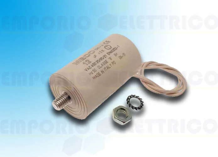came spare part 8 mF capacitor with cables and shank axo 119rir339