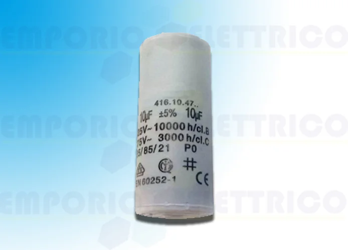 came spare part 10 mF capacitor with faston f7001e 119rir294