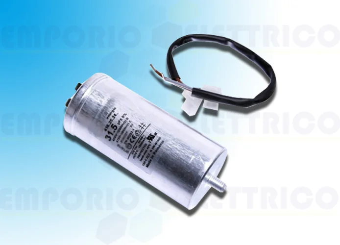 came spare part 31 mF capacitor with cables 119rir282