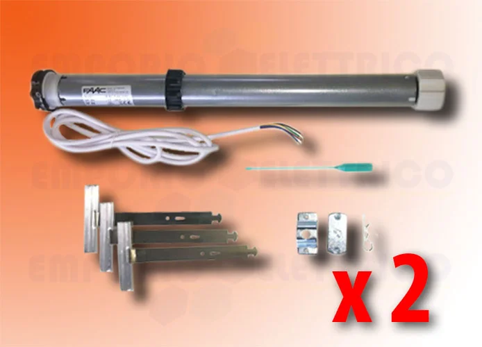 faac tm2k kit tubular mini motor tm245 30/17 55 kg 143202 (ex 132036) x 2