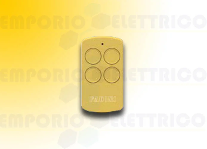 fadini 4-channel remote control 433,92 Mhz divo 71 mustard yellow 7113yl