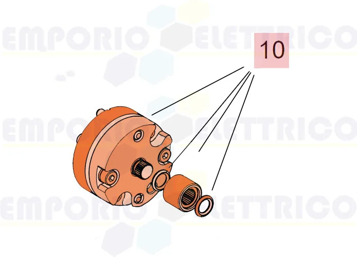 faac ricambio gruppo pompa e giunto s800 63003313