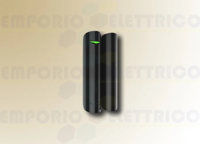 ajax wireless opening detector black doorprotect plus 38100