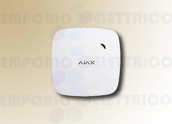ajax wireless smoke detector white colour fireprotect plus 38107