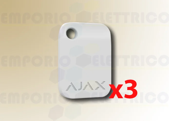 ajax keychain contactless white tag (3 pieces) 38232