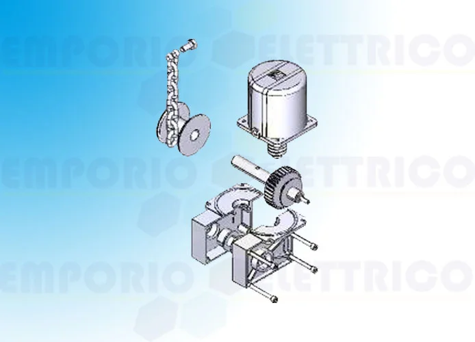 came spare parts page for chain barriers gearmotor cat-x 230v