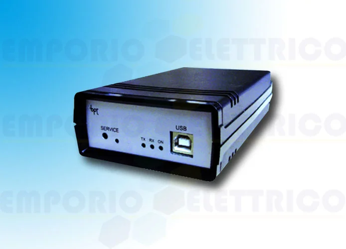 came bpt interfaccia programmazione con software per pc ipc/301lr 61817410