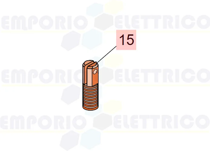 faac ricambio forcella reg.molla c/snodo 7221005