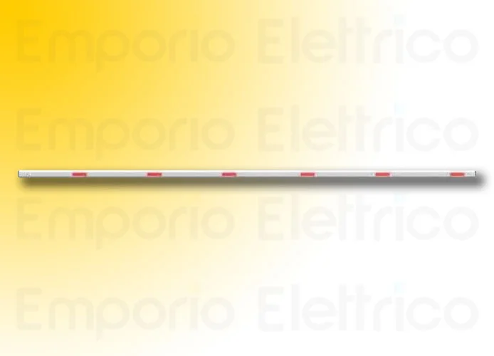 fadini asta in alluminio per bayt 980 con luci led 6,40 m (3,20+3,20) 9865l