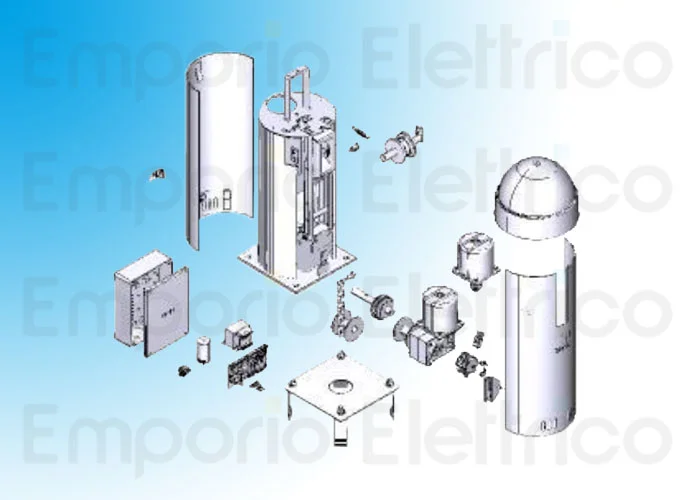 came spare parts page for chain barriers cat1aags