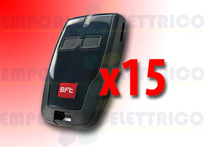 bft 15 x 2-channel remote control 433 mhz mitto b d111904
