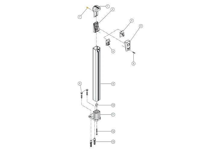 fadini ricambio vite 3,9x9,5 tc inox per trifo 11 11007