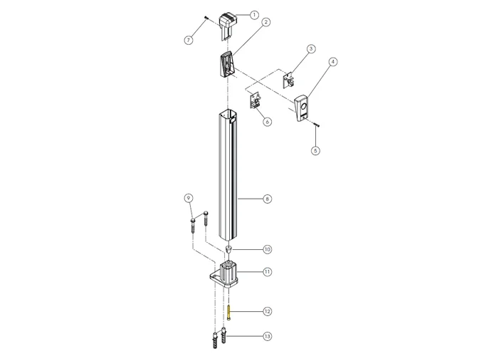 fadini ricambio vite m6x50 tei di bloccaggio per trifo 11 11012