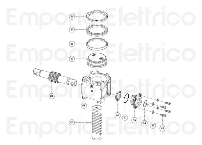 fadini ricambio stantuffo completo per aproli 480 480102