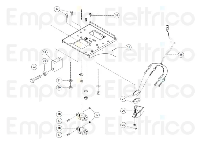 fadini ricambio camma singola per finecorsa a switch per bart 350 35102