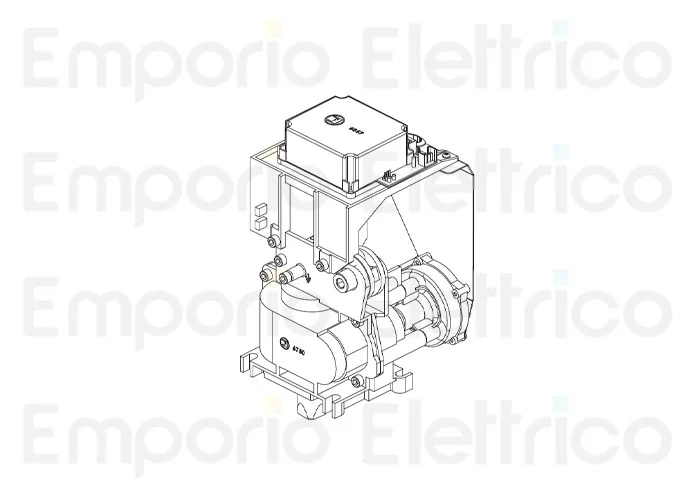 fadini ricambio gruppo motoriduttore bart slave per bart 350 35106