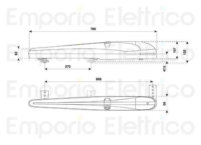 beninca bob24 motor spare parts page