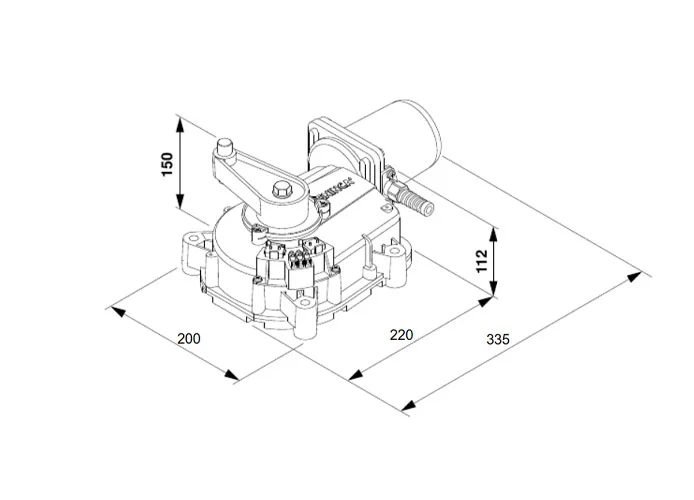 beninca spare parts page for motor du.it14n