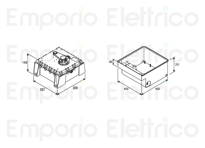 beninca page spare parts for motor du.350nv