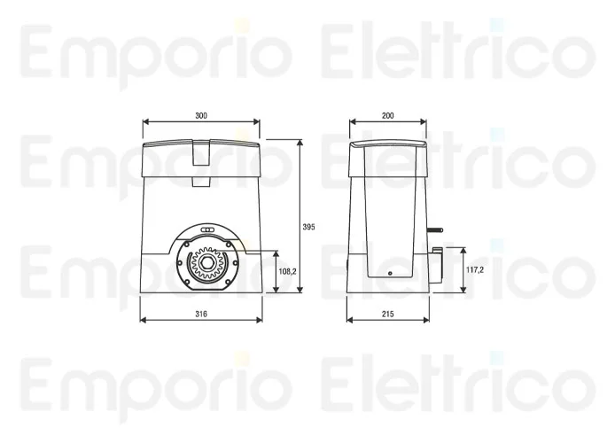 beninca spare parts page for motor bull15m