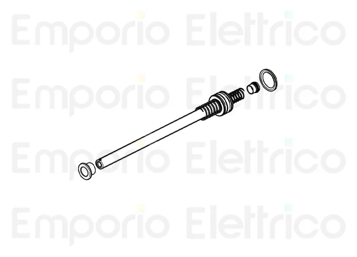 fadini ricambio stelo con stantuffo per freno corsa 400 mm completo per hindi 880 evo 87150