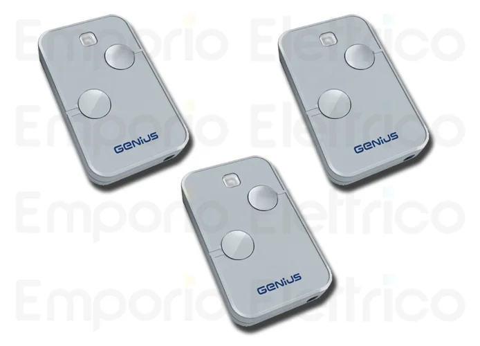 genius 3 X 2-channel remote control 868mhz kilo n tx2 jlc 787034 3 (ex code 6100332)