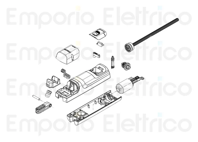 beninca ricambio perno eccentrico sblocco 968602942