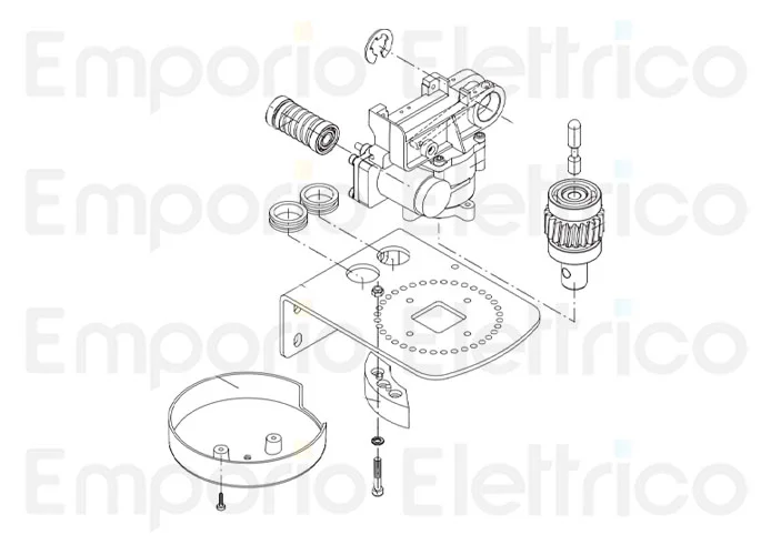 beninca ricambio carter protezione x ben 9686489
